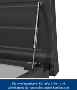 Hörmann Gartenbox Juno Modern 1320, 400 Liter, ca. B136/H72,5/T67,5 cm