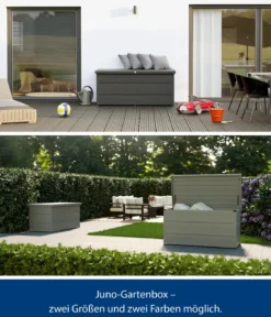 Hörmann Gartenbox Juno Modern 1320, 400 Liter, ca. B136/H72,5/T67,5 cm