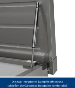 Hörmann Gartenbox Juno Modern 1620, 700 Liter, ca. B166/H72,5/T87,5 cm