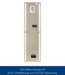Hörmann Juno Elektropanel mit 1-Phasen-Wechselstrom, ca. B47/H180/T2 cm