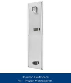 Hörmann Juno Elektropanel mit 1-Phasen-Wechselstrom, ca. B47/H180/T2 cm