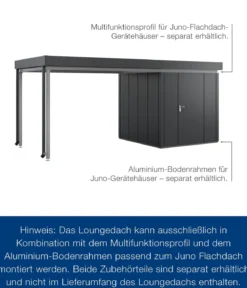 Hörmann Juno Loungedach für JFD5/9/12, ca. B321/H220/T229 cm