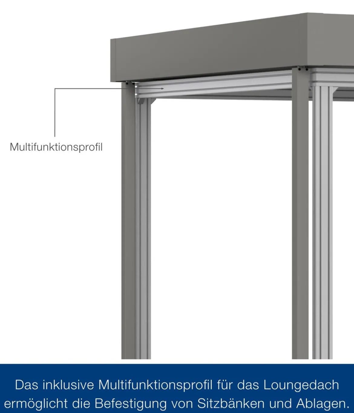 Hörmann Juno Loungedach für JFD5/9/12, ca. B321/H220/T229 cm