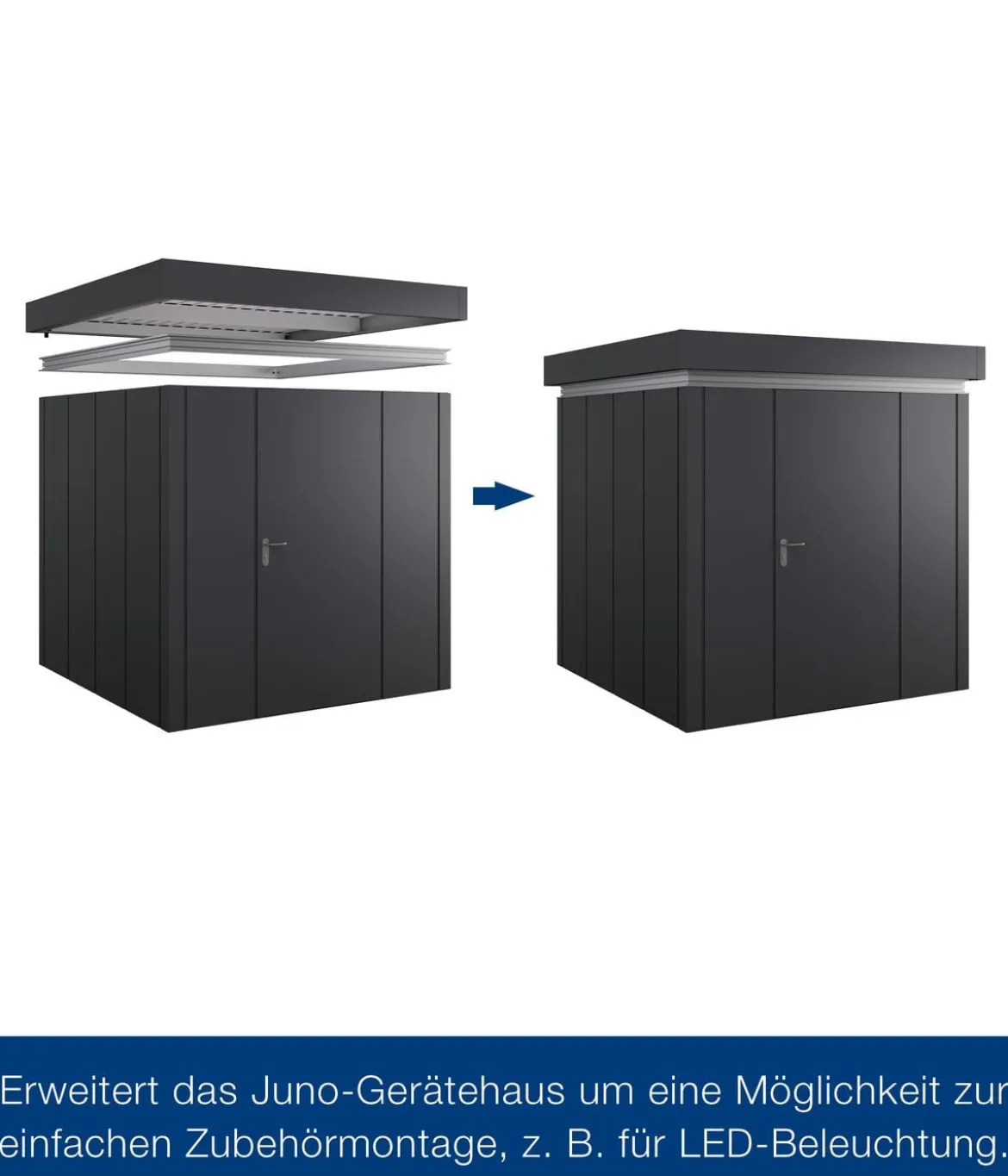 Hörmann Juno Multifunktionsprofil für JFD14, ca. B310/T310 cm