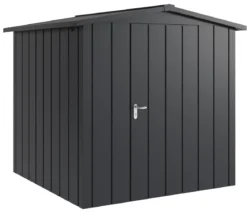 Hörmann Metallgerätehaus Juno JSD5 M-Sk Motiv Modern, ca. B237/H223/T229 cm