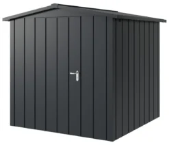Hörmann Metallgerätehaus Juno JSD5 M-Sk Motiv Modern, ca. B237/H223/T229 cm