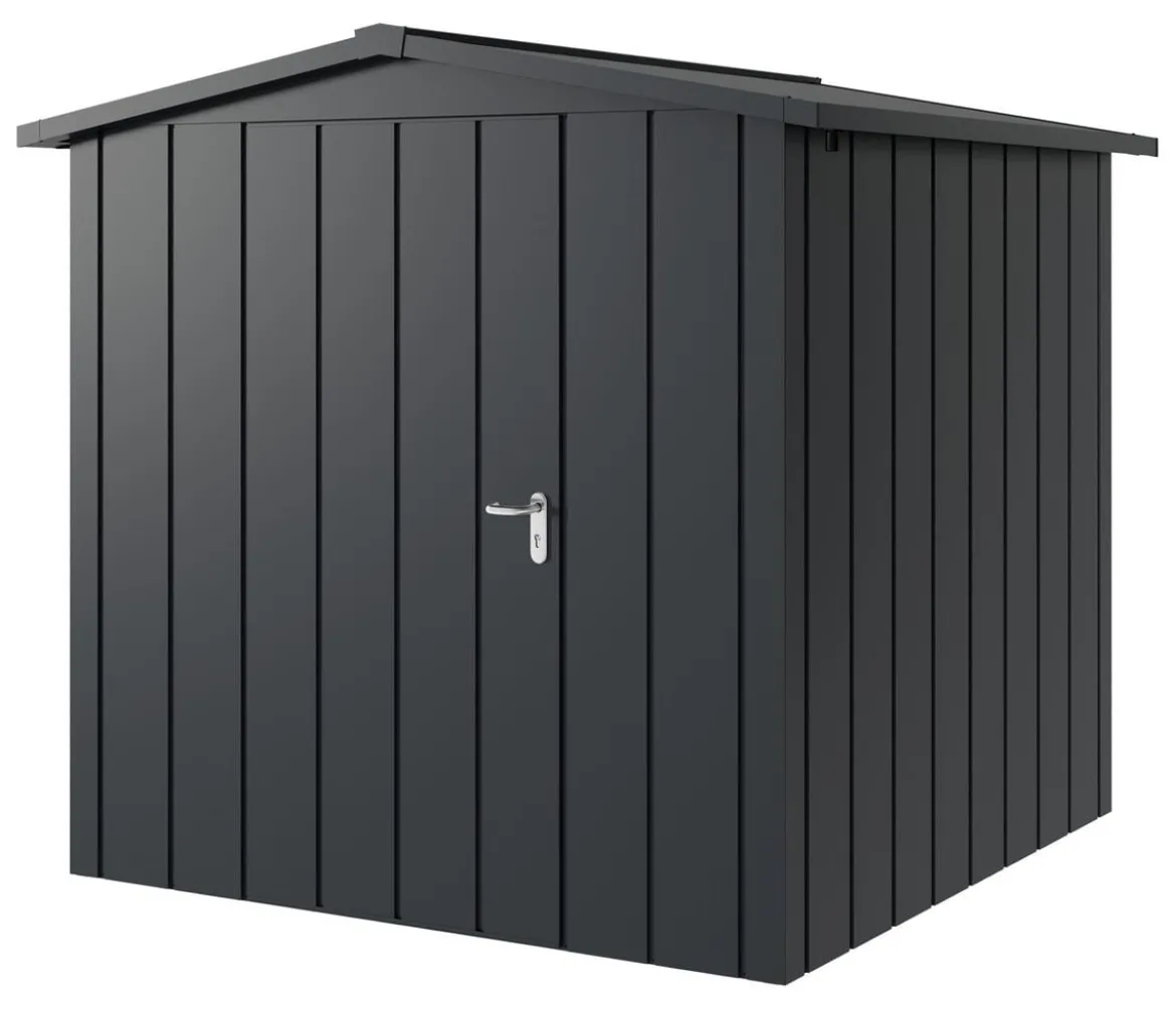 Hörmann Metallgerätehaus Juno JSD5 M-Sk Motiv Modern, ca. B237/H223/T229 cm