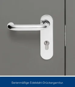 Hörmann Metallgerätehaus Juno JSD5 M-Sk Motiv Modern, ca. B237/H223/T229 cm