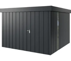 Hörmann Metallgerätehaus Juno JFD14 M-Sk Motiv Modern bodentiefes Fenster, ca. B325/H222/T325 cm
