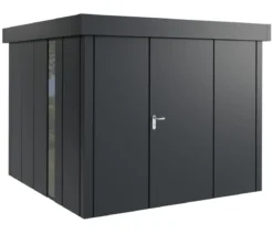 Hörmann Metallgerätehaus Juno JFD10 L-Sk Motiv Design, ca. B277/H222/T277 cm