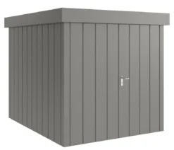 Hörmann Metallgerätehaus Juno JFD6 M-Sk Motiv Modern mit Doppeltür, ca. B229/H222/T277 cm