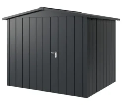 Hörmann Metallgerätehaus Juno JSD9 M-Sk Motiv Modern, ca. B285/H227/T237 cm