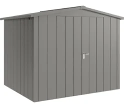 Hörmann Metallgerätehaus Juno JSD9 M-Sk Motiv Modern mit Doppeltür, ca. B285/H227/T237 cm