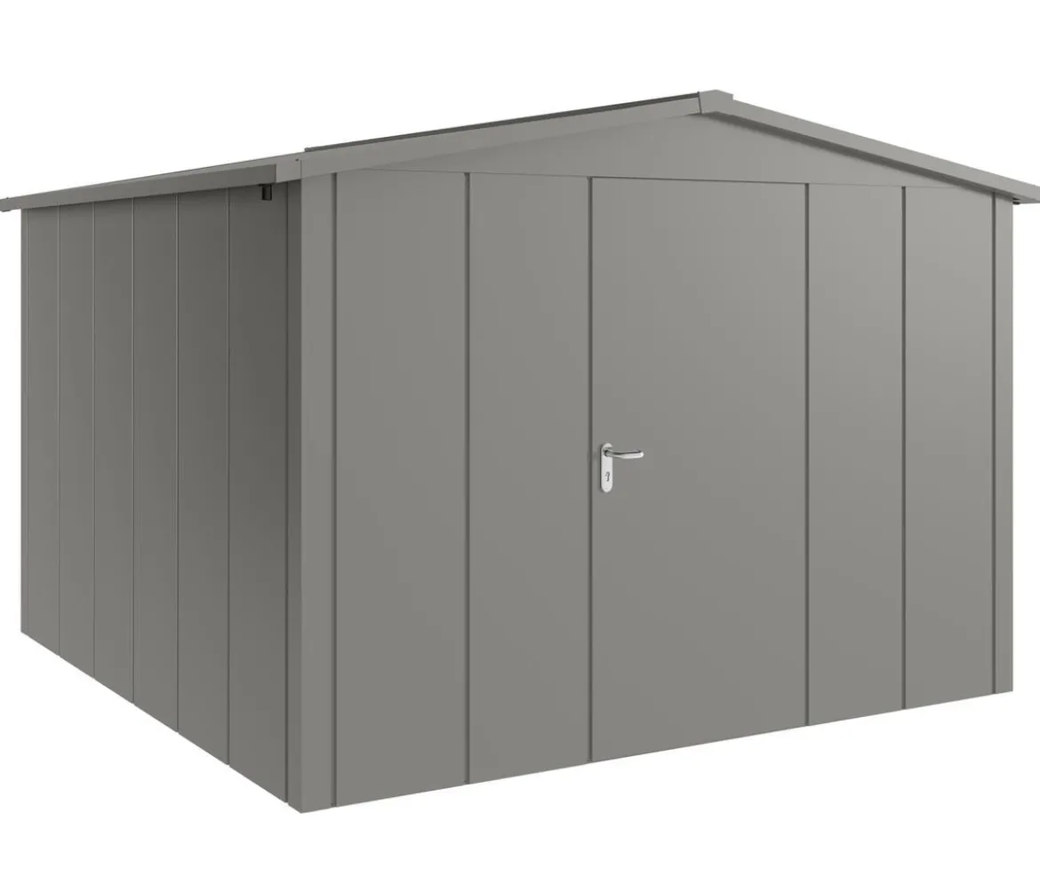 Hörmann Metallgerätehaus Juno JSD14 L-Sk Motiv Design, ca. B333/H231/T325 cm