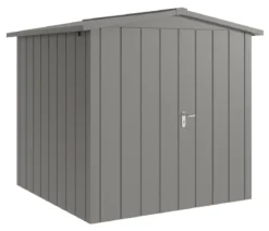 Hörmann Metallgerätehaus Juno JSD5 M-Sk Motiv Modern mit Doppeltür, ca. B237/H223/T229 cm