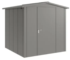 Hörmann Metallgerätehaus Juno JSD5 L-Sk Motiv Design, ca. B237/H223/T229 cm