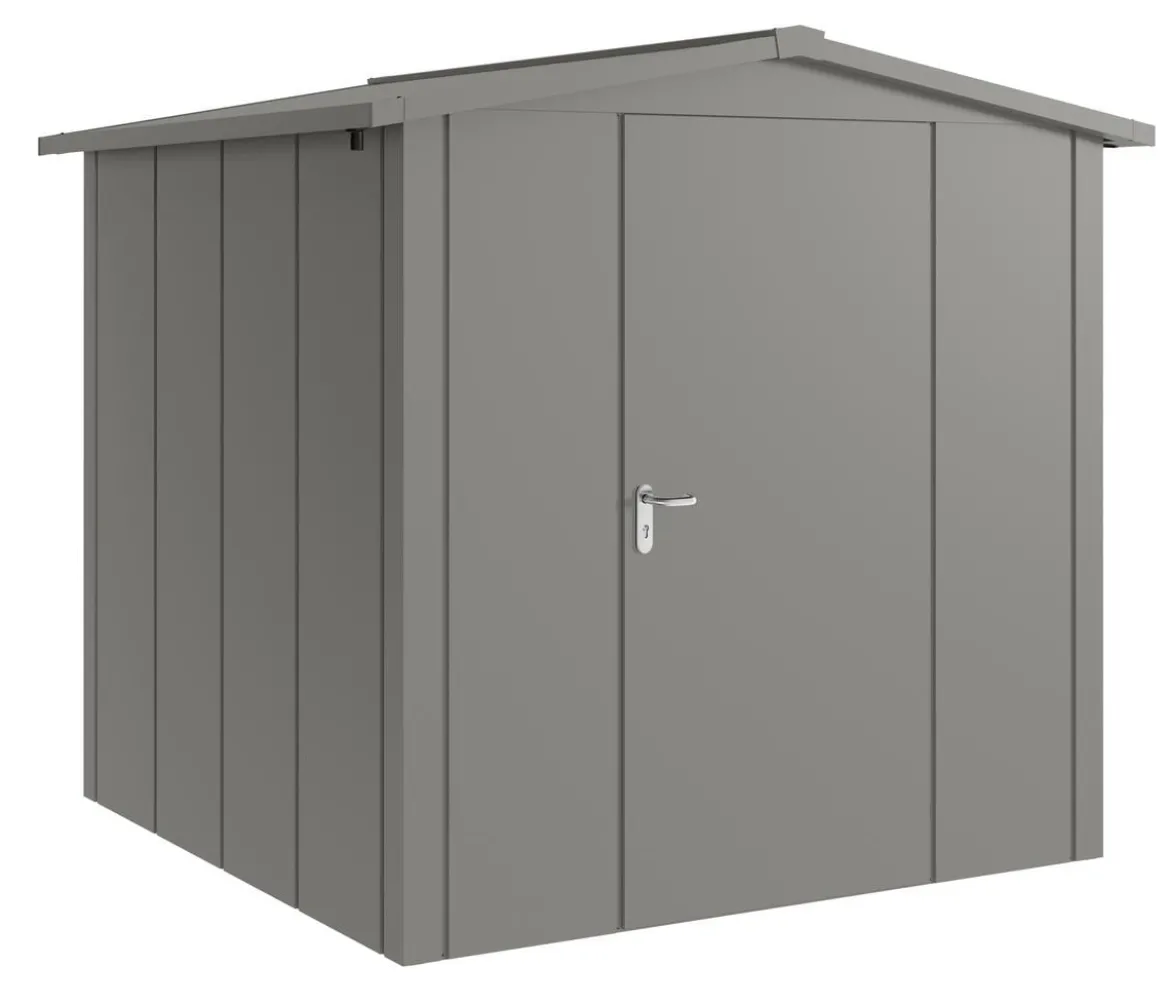 Hörmann Metallgerätehaus Juno JSD5 L-Sk Motiv Design, ca. B237/H223/T229 cm