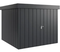 Hörmann Metallgerätehaus Juno JFD10 M-Sk Motiv Modern mit Doppeltür, ca. B277/H222/T277 cm