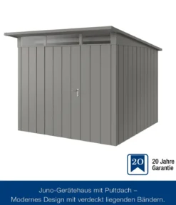 Hörmann Metallgerätehaus Juno JPD10 M-Sk Motiv Modern, ca. B277/H232/T310 cm