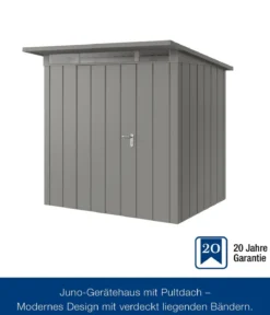 Hörmann Metallgerätehaus Juno JPD4 M-Sk Motiv Modern, ca. B229/H224/T214 cm