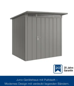 Hörmann Metallgerätehaus Juno JPD4 M-Sk Motiv Modern, ca. B229/H224/T214 cm