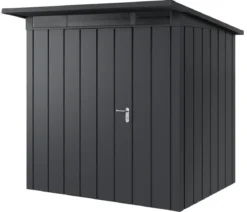 Hörmann Metallgerätehaus Juno JPD4 M-Sk Motiv Modern, ca. B229/H224/T214 cm