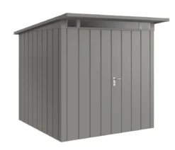 Hörmann Metallgerätehaus Juno JPD5 M-Sk Motiv Modern mit Doppeltür, ca. B229/H224/T262 cm