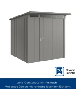 Hörmann Metallgerätehaus Juno JPD5 M-Sk Motiv Modern, ca. B229/H224/T262 cm