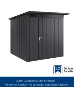 Hörmann Metallgerätehaus Juno JPD5 M-Sk Motiv Modern, ca. B229/H224/T262 cm