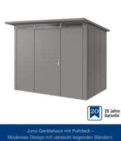 Hörmann Metallgerätehaus Juno JPD8 L-Sk Motiv Design, ca. B277/H224/T214 cm