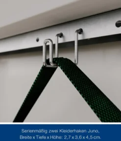 Hörmann Metallgerätehaus Juno JPD6 M-Sk Motiv Modern, ca. B229/H232/T310 cm