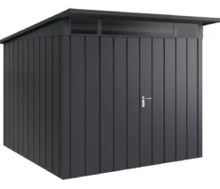 Hörmann Metallgerätehaus Juno JPD10 M-Sk Motiv Modern mit Doppeltür, ca. B277/H232/T310 cm
