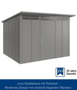 Hörmann Metallgerätehaus Juno JPD13 L-Sk Motiv Design, ca. B325/H232/T310 cm