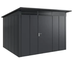 Hörmann Metallgerätehaus Juno JPD13 L-Sk Motiv Design, ca. B325/H232/T310 cm