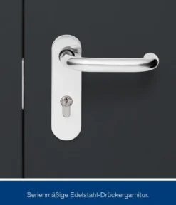 Hörmann Metallgerätehaus Juno JPD8 M-Sk Motiv Modern, ca. B277/H224/T214 cm