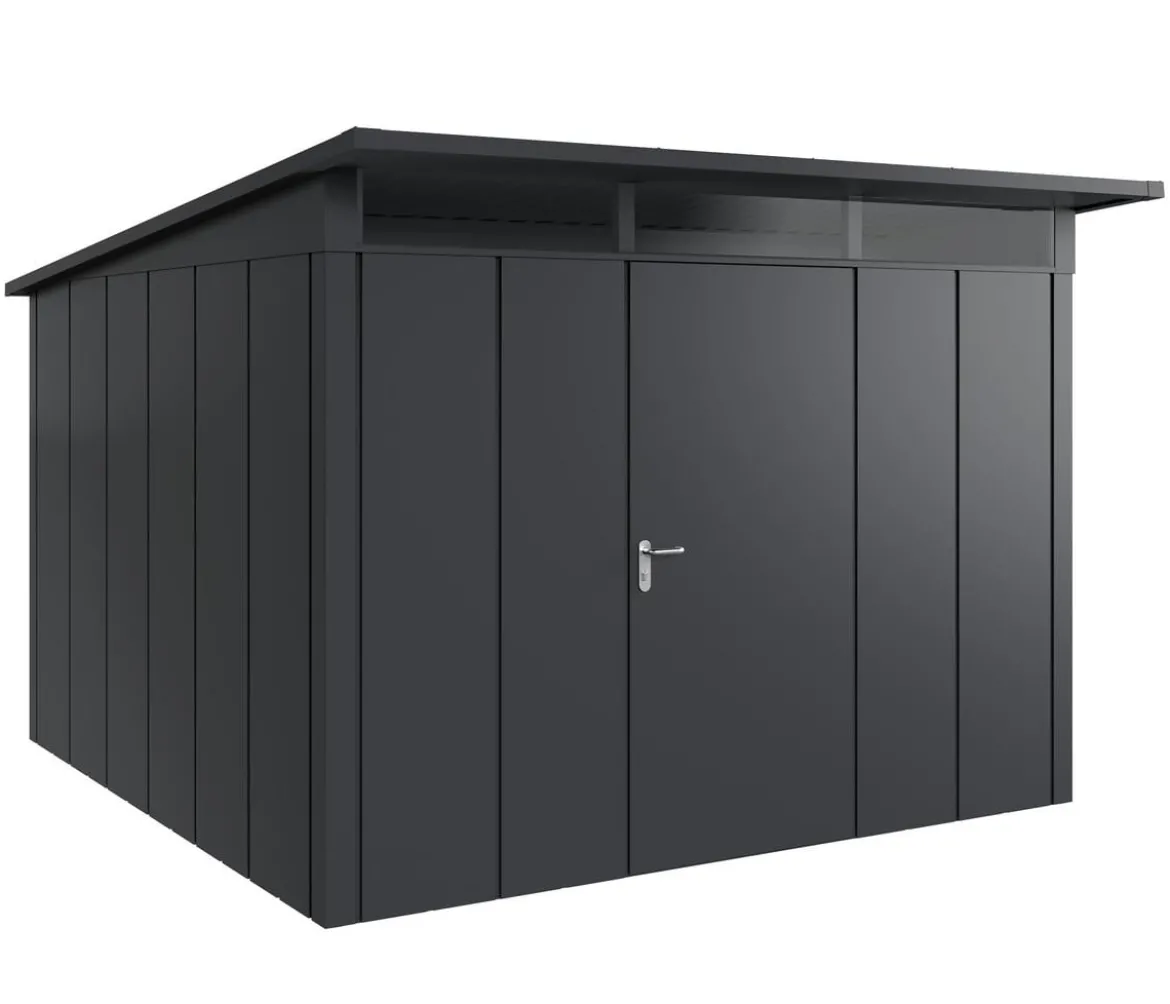 Hörmann Metallgerätehaus Juno JPD14 L-Sk Motiv Design, ca. B325/H232/T358 cm
