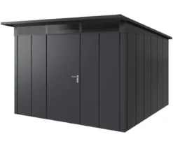 Hörmann Metallgerätehaus Juno JPD14 L-Sk Motiv Design, ca. B325/H232/T358 cm