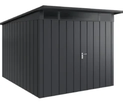 Hörmann Metallgerätehaus Juno JPD11 M-Sk Motiv Modern mit Doppeltür, ca. B277/H232/T358 cm