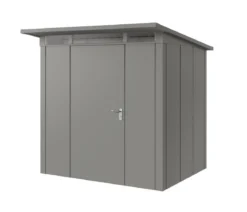 Hörmann Metallgerätehaus Juno JPD4 L-Sk Motiv Design, ca. B229/H224/T214 cm