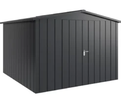 Hörmann Metallgerätehaus Juno JSD14 M-Sk Motiv Modern mit Doppeltür, ca. B333/H231/T325 cm