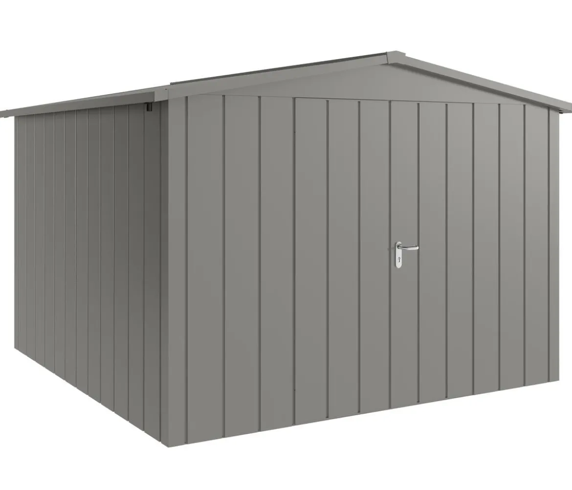 Hörmann Metallgerätehaus Juno JSD14 M-Sk Motiv Modern mit Doppeltür, ca. B333/H231/T325 cm