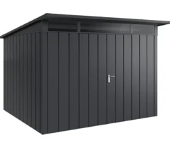 Hörmann Metallgerätehaus Juno JPD13 M-Sk Motiv Modern mit Doppeltür, ca. B325/H232/T310 cm