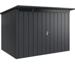 Hörmann Metallgerätehaus Juno JPD12 M-Sk Motiv Modern mit Doppeltür, ca. B325/H224/T262 cm