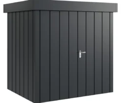 Hörmann Metallgerätehaus Juno JFD4 M-Sk Motiv Modern mit Doppeltür, ca. B229/H222/T181 cm