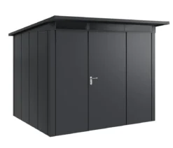 Hörmann Metallgerätehaus Juno JPD9 L-Sk Motiv Design, ca. B277/H224/T262 cm