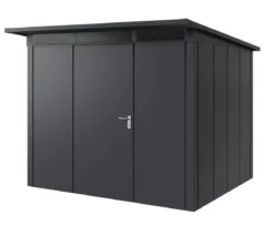 Hörmann Metallgerätehaus Juno JPD9 L-Sk Motiv Design, ca. B277/H224/T262 cm