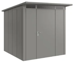 Hörmann Metallgerätehaus Juno JPD5 L-Sk Motiv Design, ca. B229/H224/T262 cm