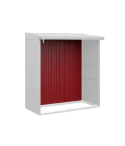 Hörmann Rückwand für Berry-Kaminholzregal Typ 2, ca. B188/H177,7 cm