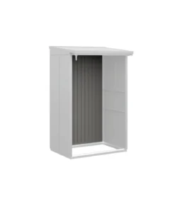 Hörmann Rückwand für Berry-Kaminholzregal Typ 1, ca. B117,3/H188 cm