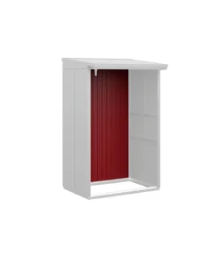 Hörmann Rückwand für Berry-Kaminholzregal Typ 1, ca. B117,3/H188 cm